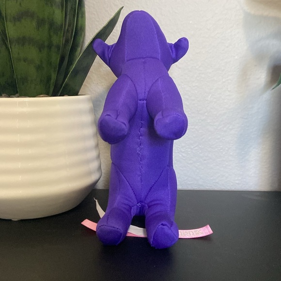 Victoria Secret Purple 1986 Dog Plush Toy - Picture 7 of 14